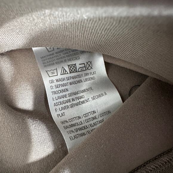 LOGO Layers by Lori Goldstein Bermuda Pull On Shorts Womens XS Petite Brown - Picture 5 of 5